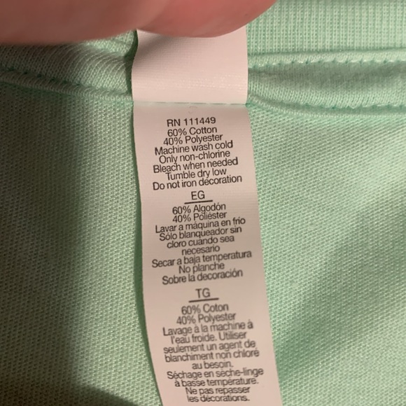 Light Green Nurse’s T Shirt.  New W/O tag. Size M - Picture 3 of 3